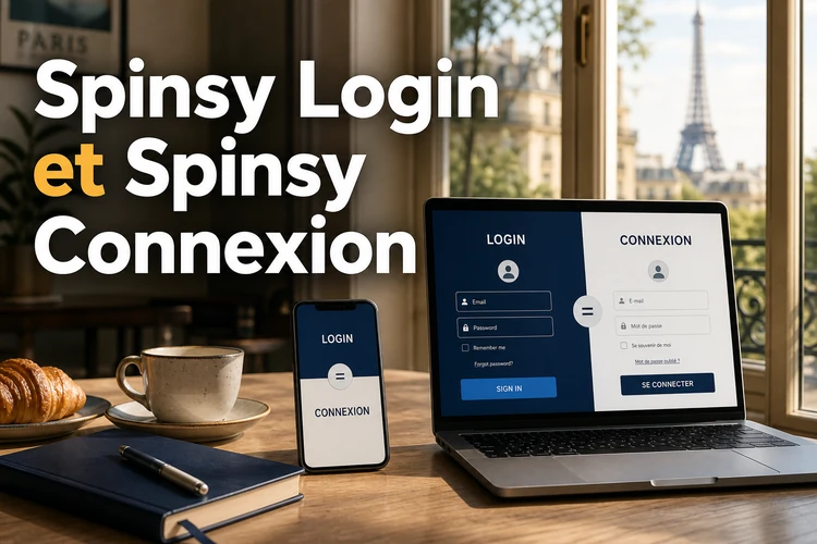Spinsy Login et Spinsy Connexion: deux formulations du même besoin