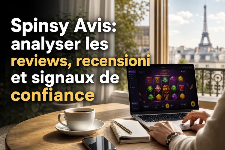 Spinsy Avis: analyser les reviews, recensioni et signaux de confiance